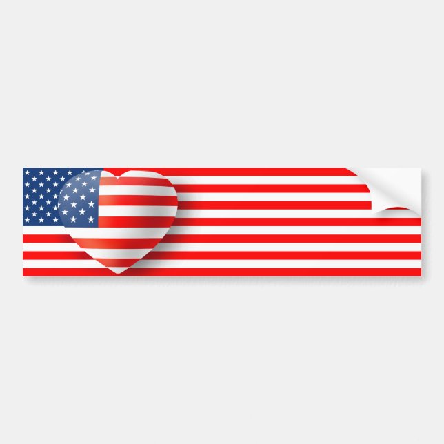 Patriotism Bildekal (Framsidan)