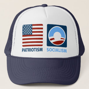 Patriotism eller Socialism Truckerkeps
