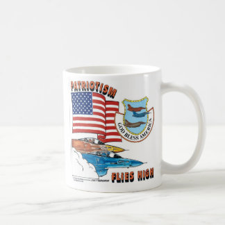 Patriotism flyger kick kaffemugg