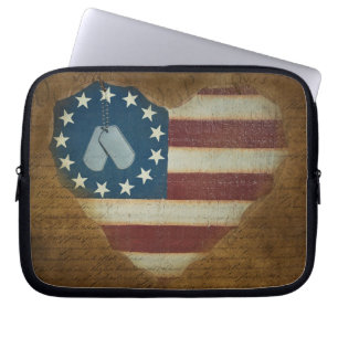 Patriotism Laptop Fodral