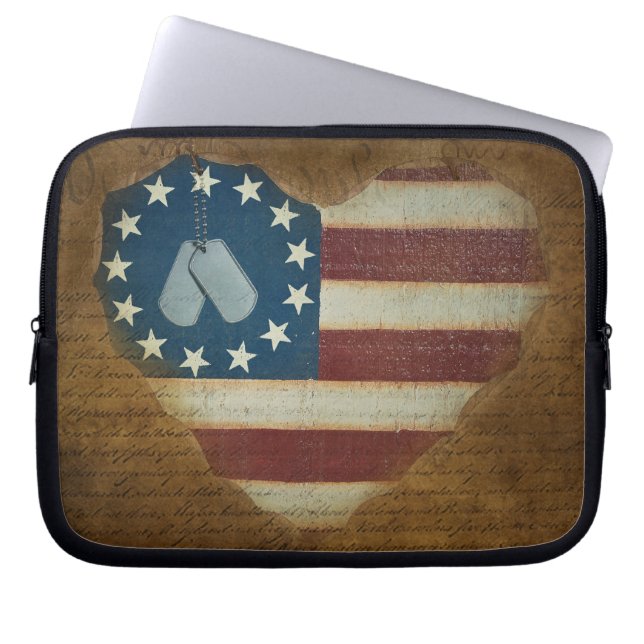 Patriotism Laptop Fodral (Framsidan)