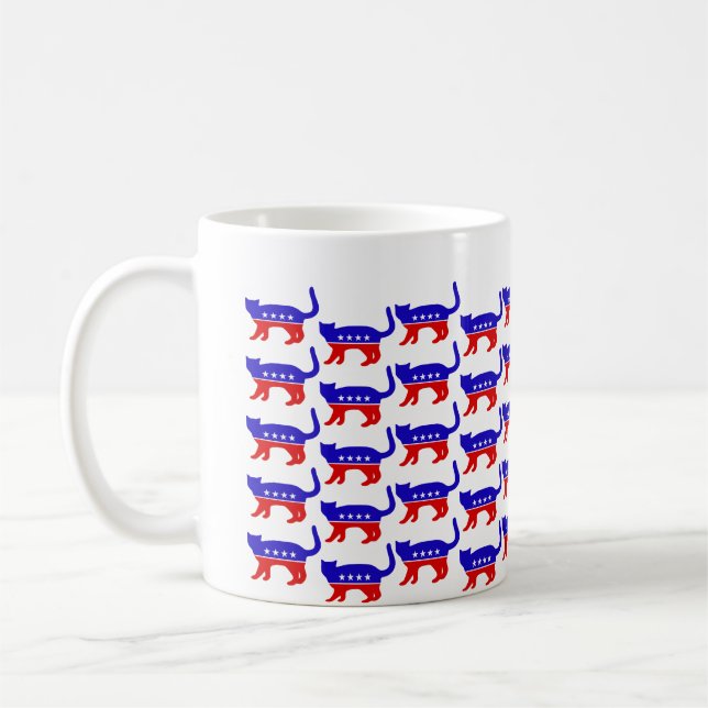 Patriotkattmugg Kaffemugg (Vänster)