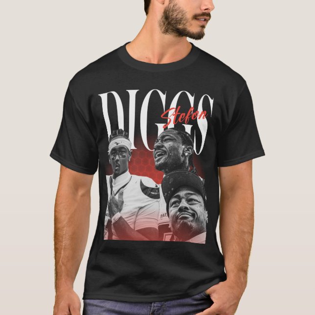 Patriots football wide receiver #8 t shirt (Framsida)