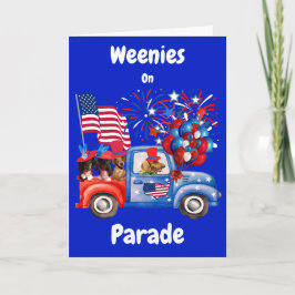 Patriots Greeting Card Kort