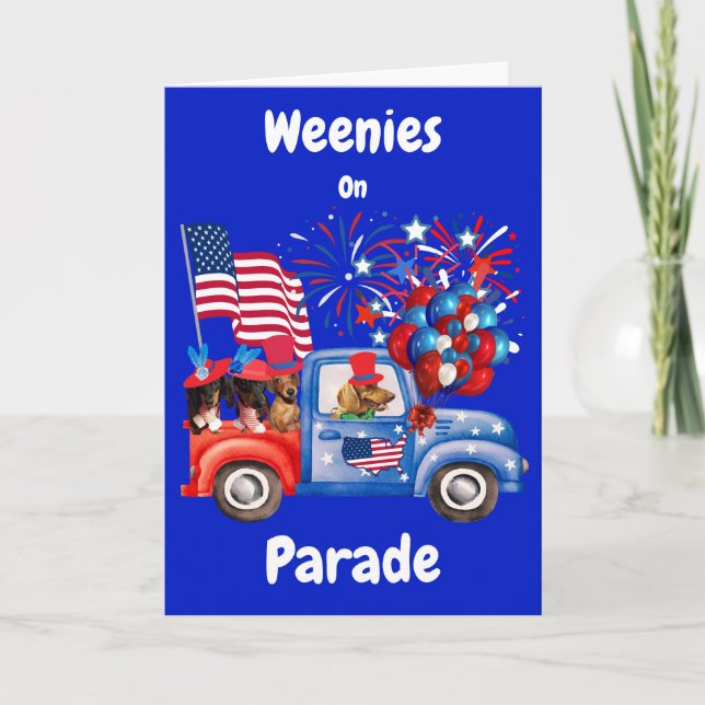 Patriots Greeting Card Kort (Framsida)