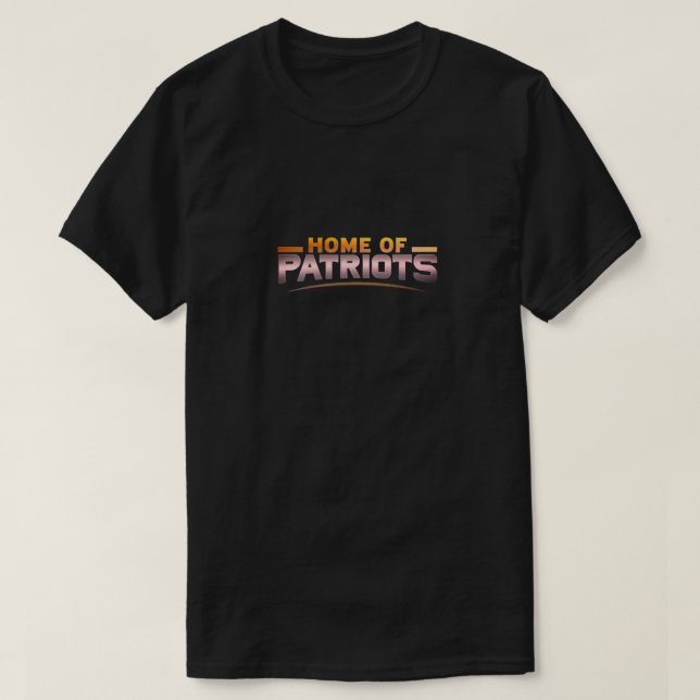 Patriots hem t shirt (Design framsida)