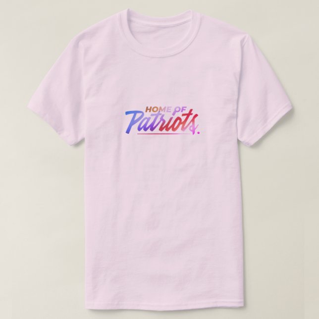 Patriots hem t shirt (Design framsida)