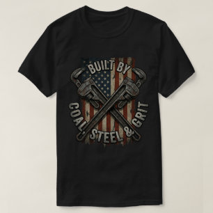 Patriots kol stål Grit Labor Day skiftnyckel T Shirt