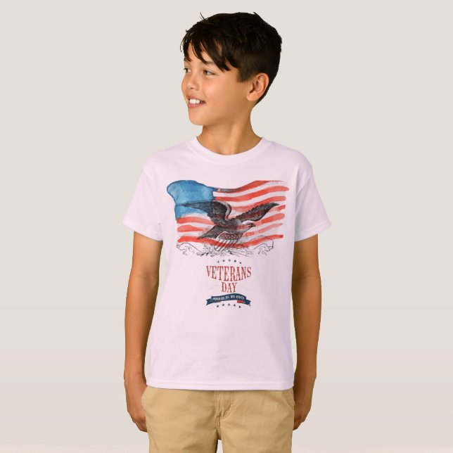 Patriots remembered light pink t shirt (Hel framsida)