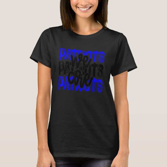 Patriots School Spirit T Shirt (Framsida)
