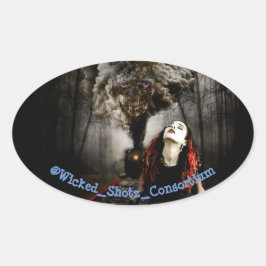 Patriots Tåg Ovalt Klistermärke