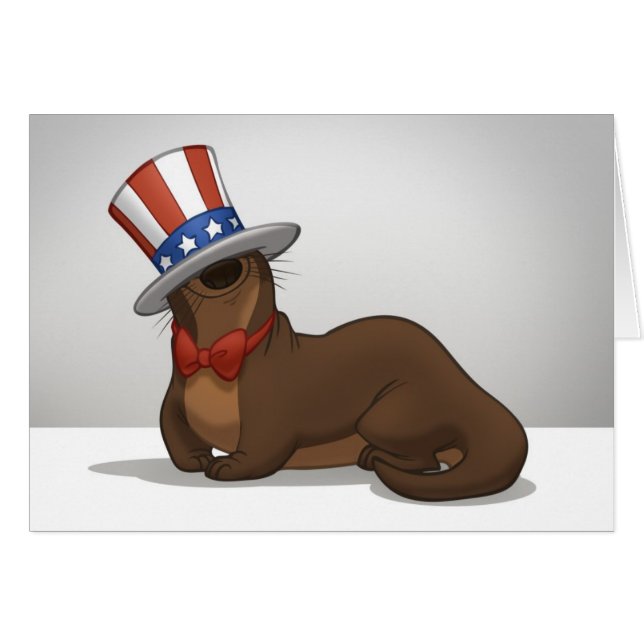 Patriotter kort (Framsidan Horizontal)