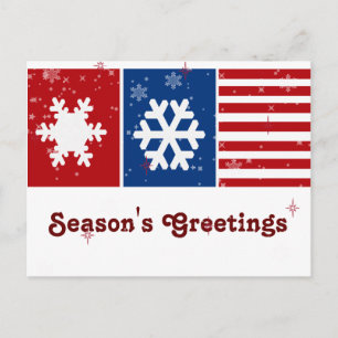 Patritoic USA business Hälsning PostCard Helg Vykort