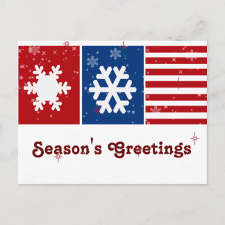 Patritoic USA business Hälsning PostCard Helg Vykort