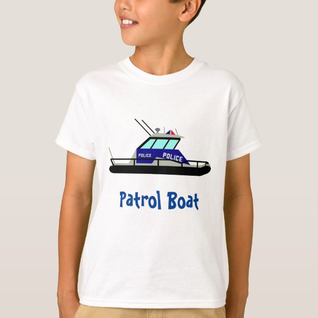 Patrol Boat T Shirt (Framsida)