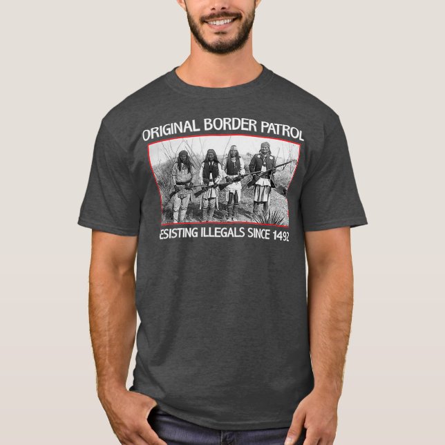 Patrol för ursprunglig amerikansk ursprunglig Grän T Shirt (Framsida)