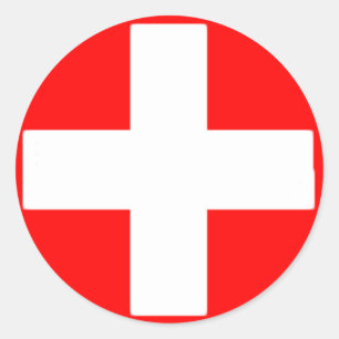 Patrol Sticker - fem Runt Klistermärke