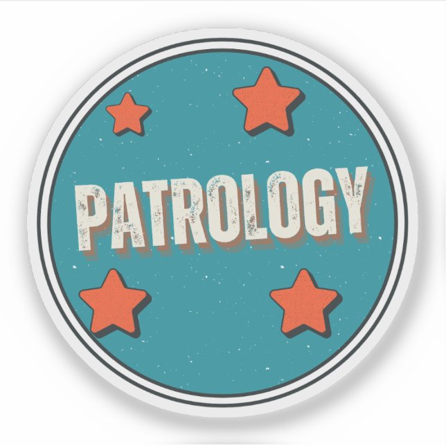 Patrologi Klistermärken (Framsida)