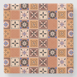 Patrón azulejo de color arena stenunderlägg