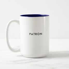 Patron | Chef | Anpassningsbar Fransk Coffee Mugg
