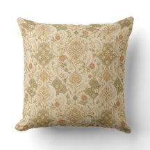 Patrón Persa Elegante - Cojín Decorativo Boho Chic