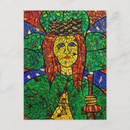 Patron Saint of Depression and Anxiety St Dymphna Vykort