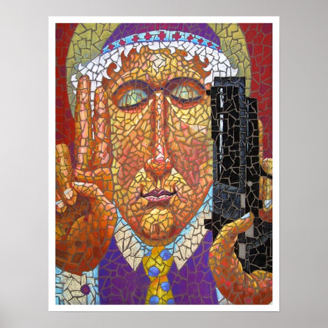 Patron Saint of Gun Control Poster (Framsidan)