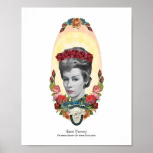Patron Saint of Hair Stylist 8x10 Skriv ut Poster
