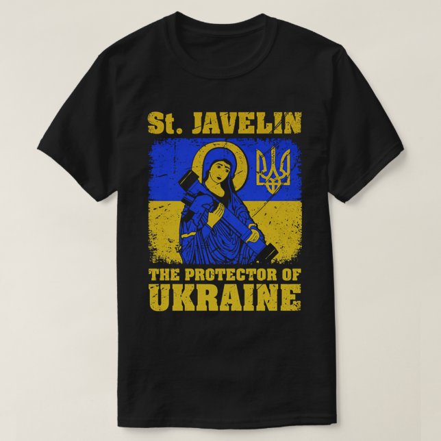 Patron saint of ukraine t shirt (Design framsida)