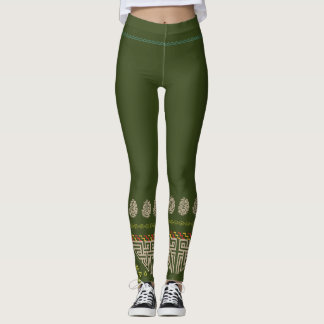 Patrón Tribal Étnico y Cultural | Boho Chic yoga Leggings