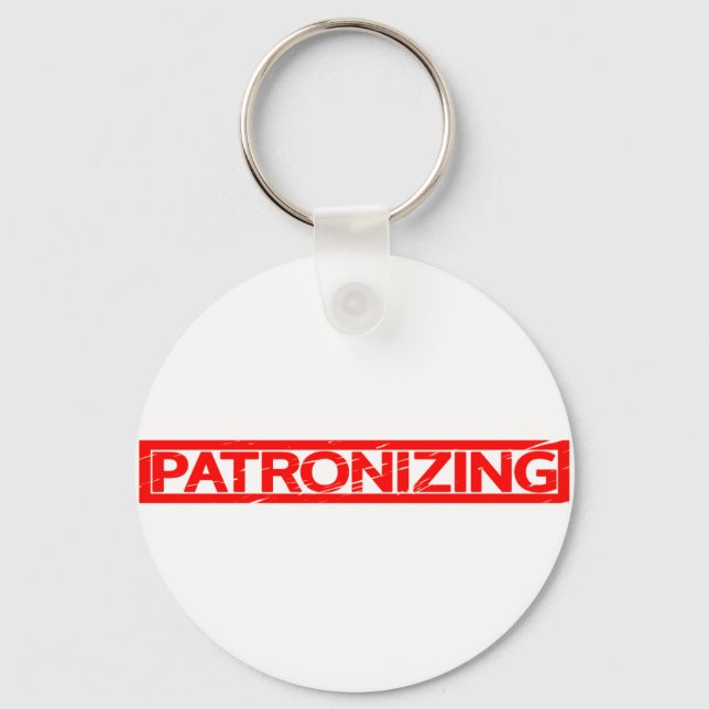 Patroniskt Frimärke Nyckelring (Framsida)
