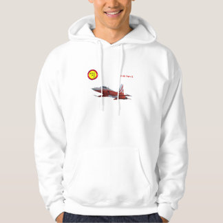 Patrouille Suisse F-5 tröja Sweatshirt Med Luva