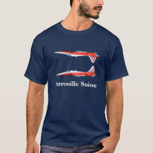 Patrouille Suisse spegelskjorta T-shirt