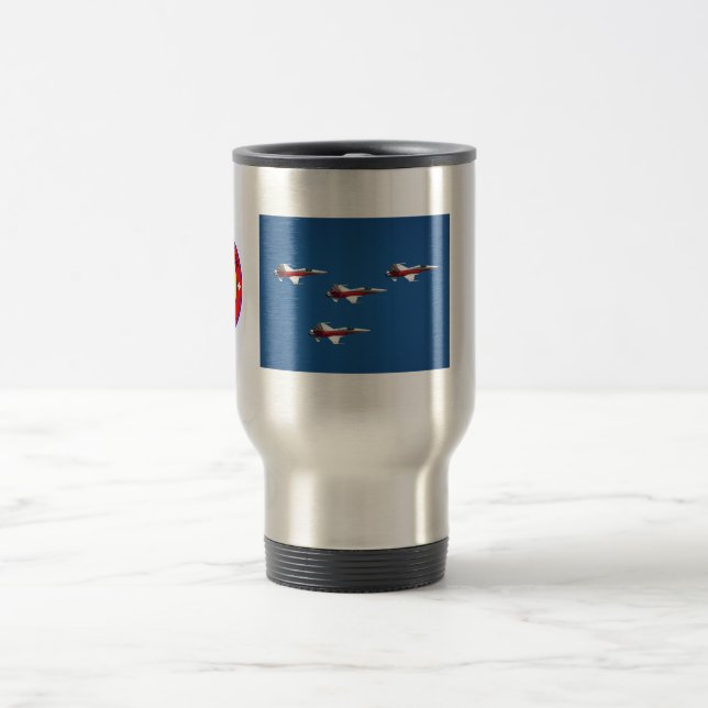 Patrouille Suisse travel mug Resemugg (Center)