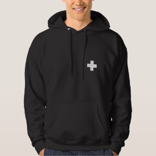 Patrull - arg Hoodie 2 för vit (med "Patrol'")