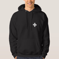 Patrull - arg Hoodie för vit (förbigå),