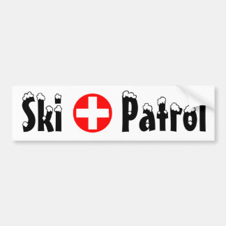Patrull - Bildäcksticker Bildekal