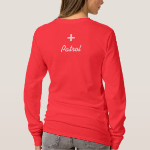 Patrulllångärmad - arga kvinnor tee shirt