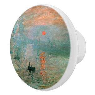 Påtryckningar, Soluppgång av Claude Monet Knopp