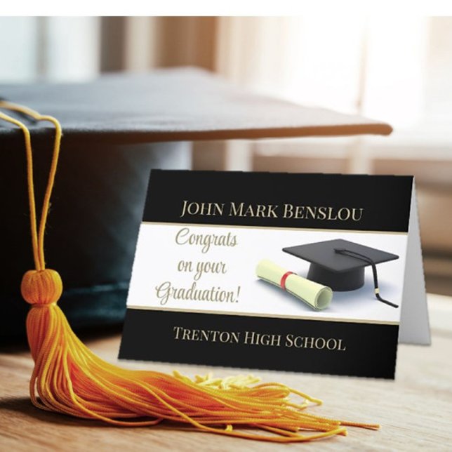 PÅTRYCKT, Student Gratulerart! Studenten-kort Kort (Skapare uppladdad)