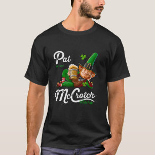 Pats Mccrotch Irish Pub Leprechaun Funny St Patric T Shirt