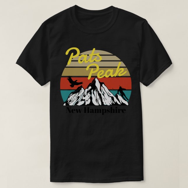 Pats Peak ski New Hampshire 1 T Shirt (Design framsida)