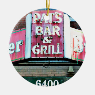 Pat's Pub Saint Louis, St Louis Julgransprydnad Keramik