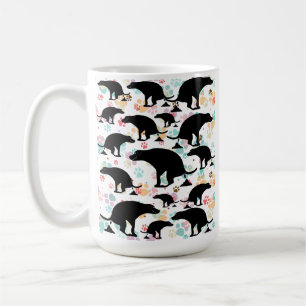 Påtsivt Superskoj Pooping Hund Coffee Mugg