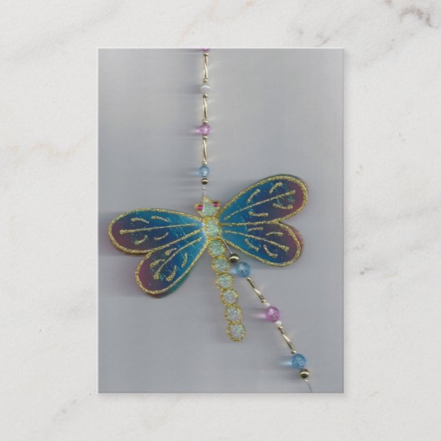 patspickdragonfly visitkort (Framsida)