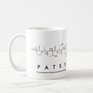 Patsy peptide namn mugg
