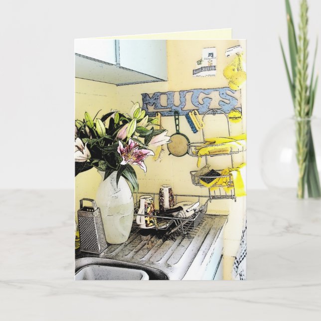 Patsys kök - brevkort kort (Framsida)