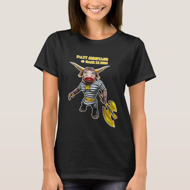 Patt Minotaur Tee Shirt (Framsida)