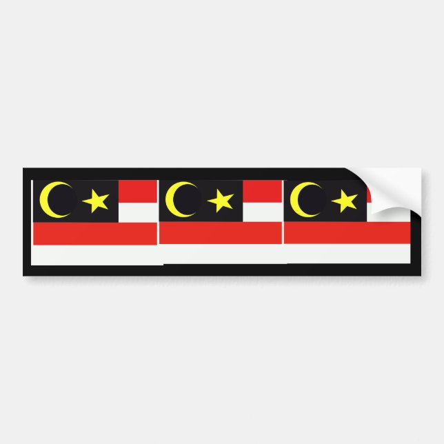 Pattani Thailand Bildekal (Framsidan)