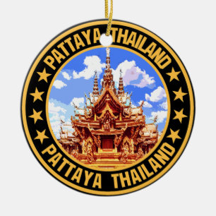 Pattaya Julgransprydnad Keramik